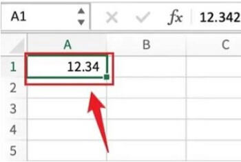 Excel怎么保留数字后两位小数点