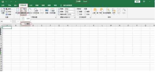 Excel纸张方向设置纵向教程